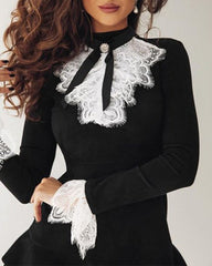 2022 Women Fashion Elegant Sexy Long Sleeve