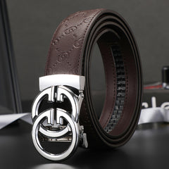 Luxury Brand Famous Men Belts Genuine Leather