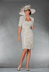 Silver Mother Of The Bride Dresses Sheath