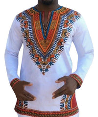 Men&#39;s Hipster African  Shirt Homme